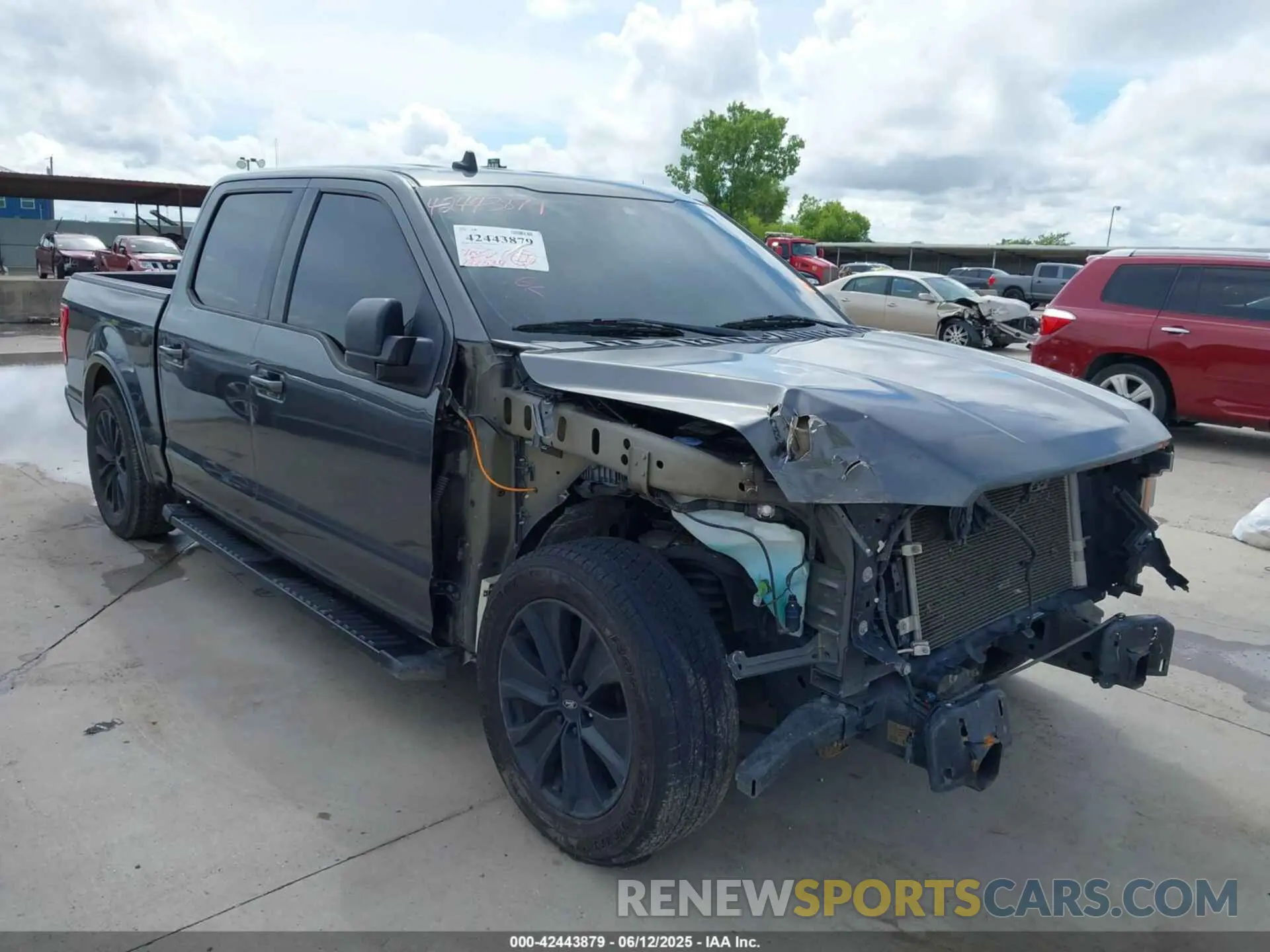 1 Photograph of a damaged car 1FTEW1C59LFA13509 FORD F-150 2020