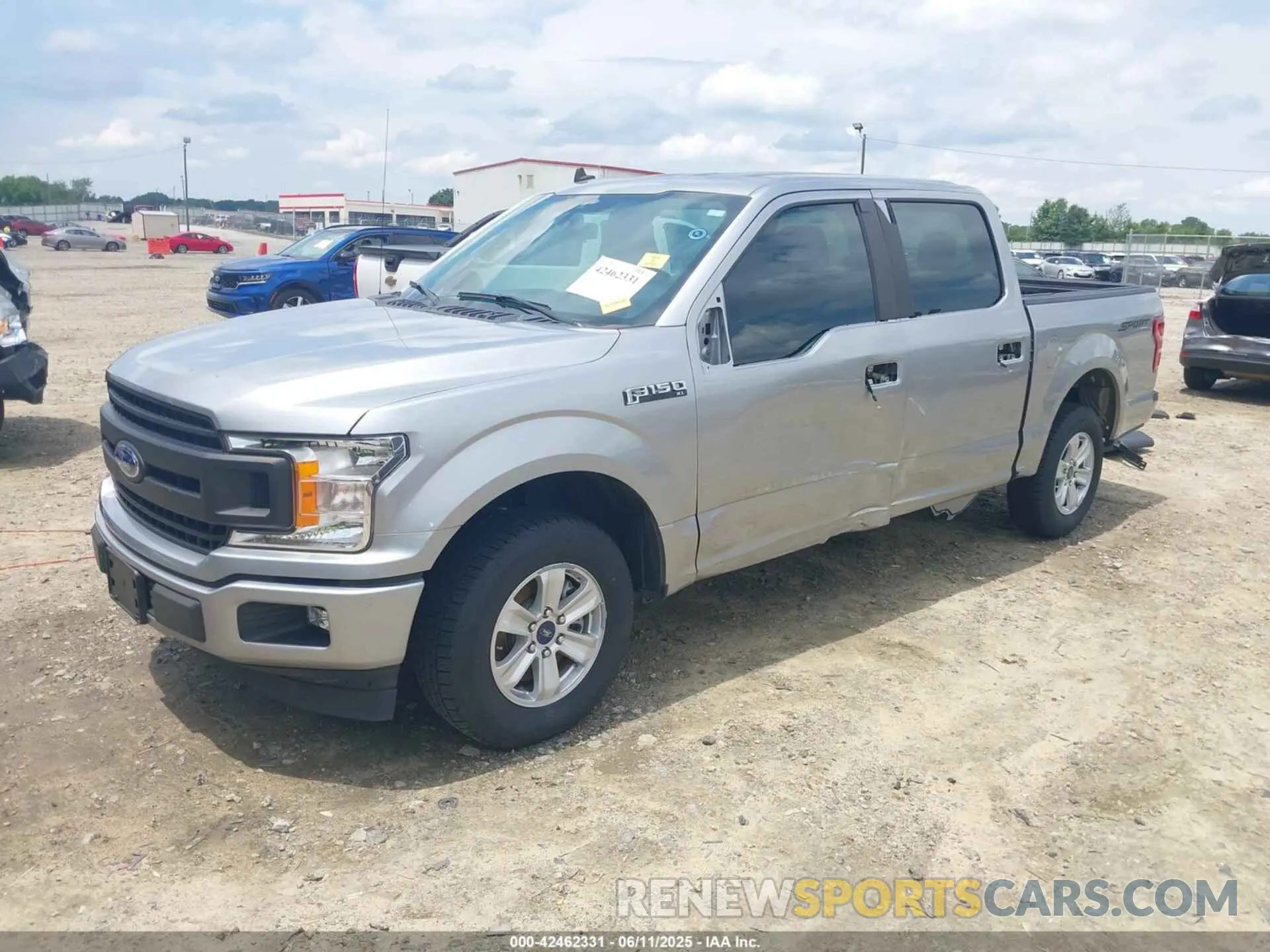 2 Photograph of a damaged car 1FTEW1CB6LKD64035 FORD F-150 2020