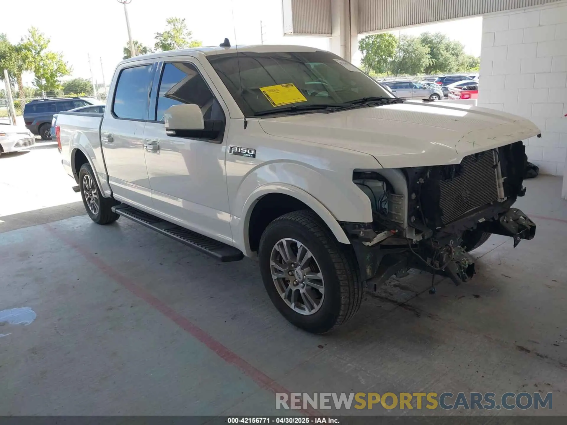 1 Photograph of a damaged car 1FTEW1CP2LFB42919 FORD F-150 2020