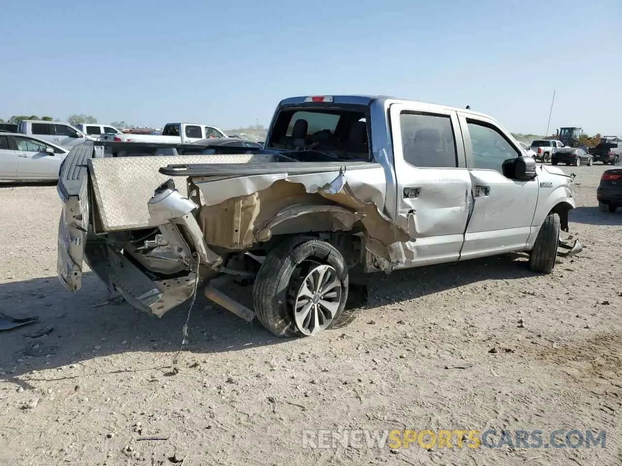 3 Photograph of a damaged car 1FTEW1CP2LKD43274 FORD F-150 2020