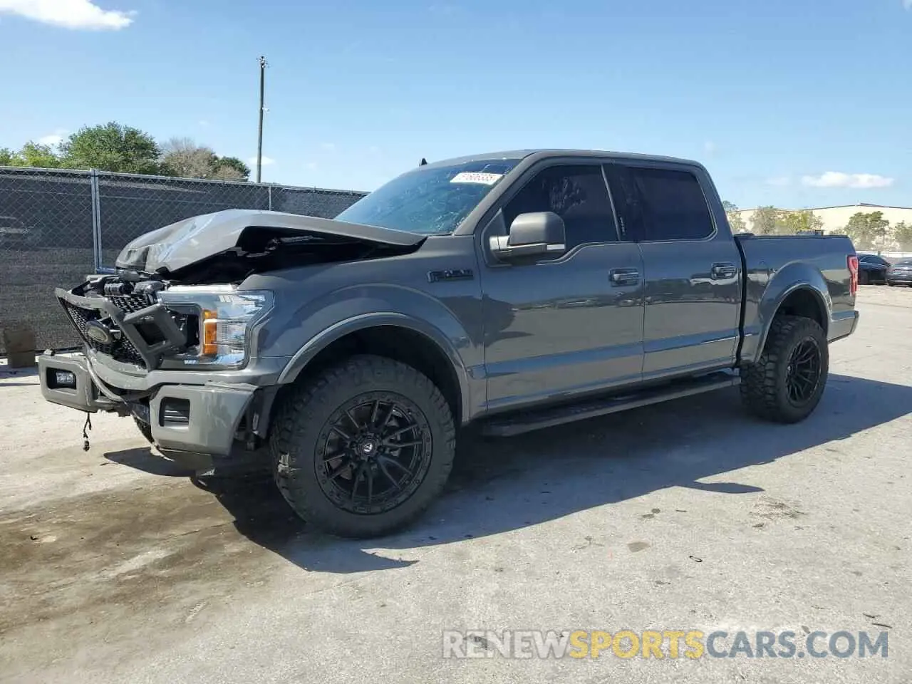 1 Photograph of a damaged car 1FTEW1CP4LFC64035 FORD F-150 2020
