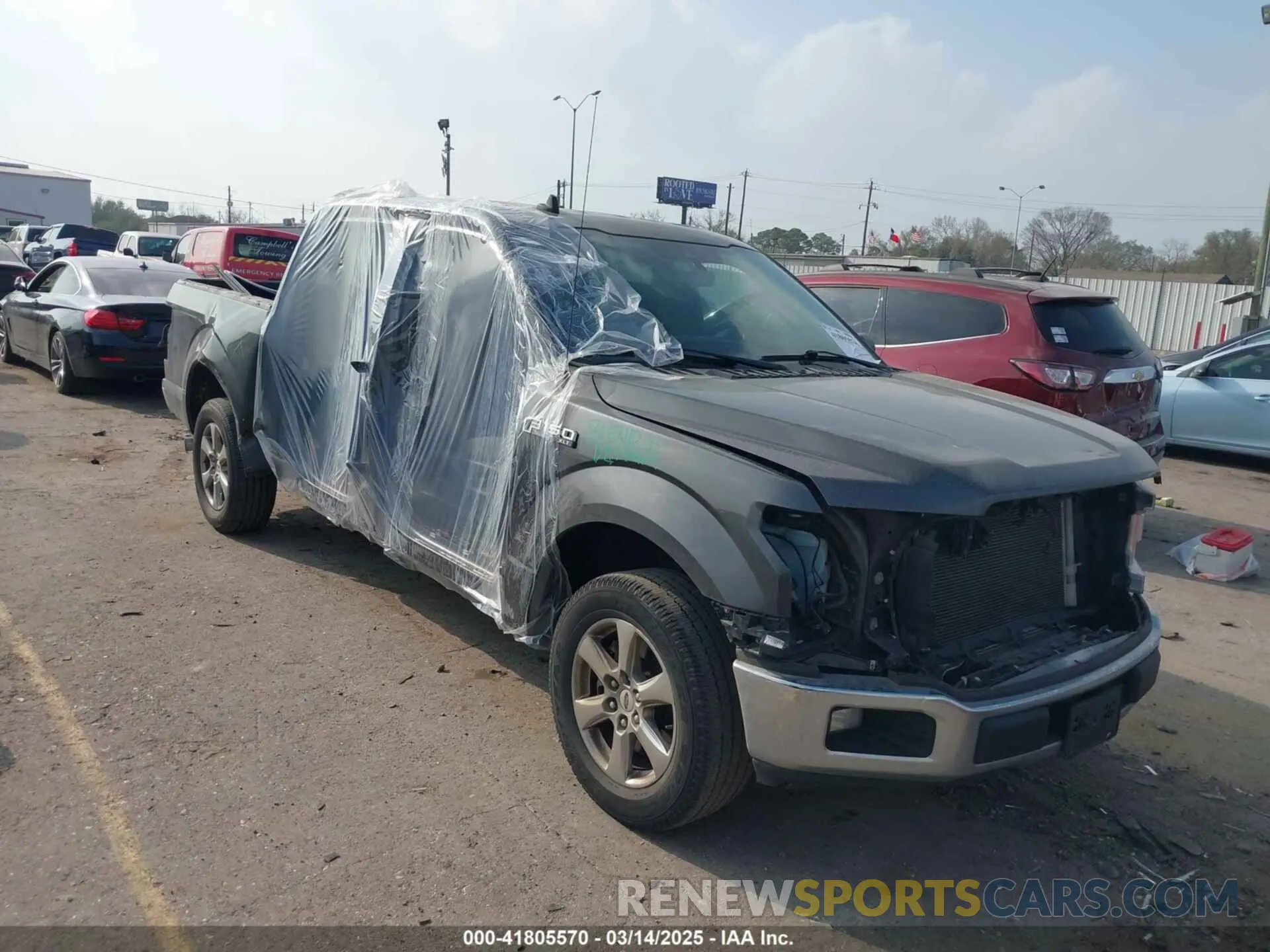 1 Photograph of a damaged car 1FTEW1CP8LKD16371 FORD F-150 2020