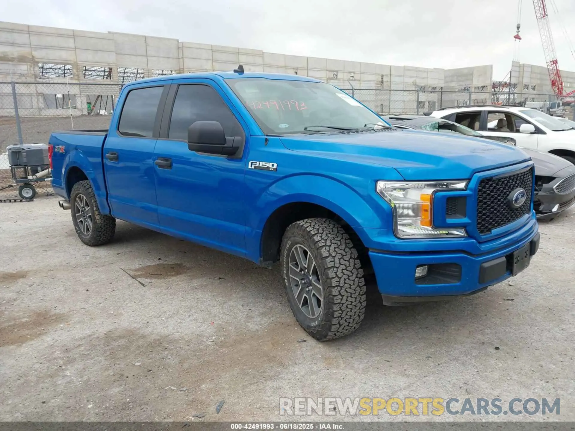 1 Photograph of a damaged car 1FTEW1CP8LKD44008 FORD F-150 2020