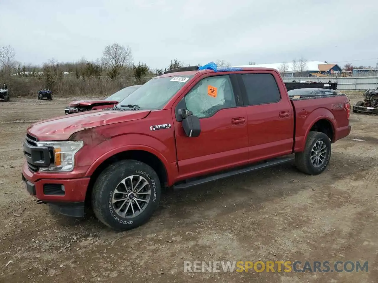 1 Photograph of a damaged car 1FTEW1E40LFC31553 FORD F-150 2020