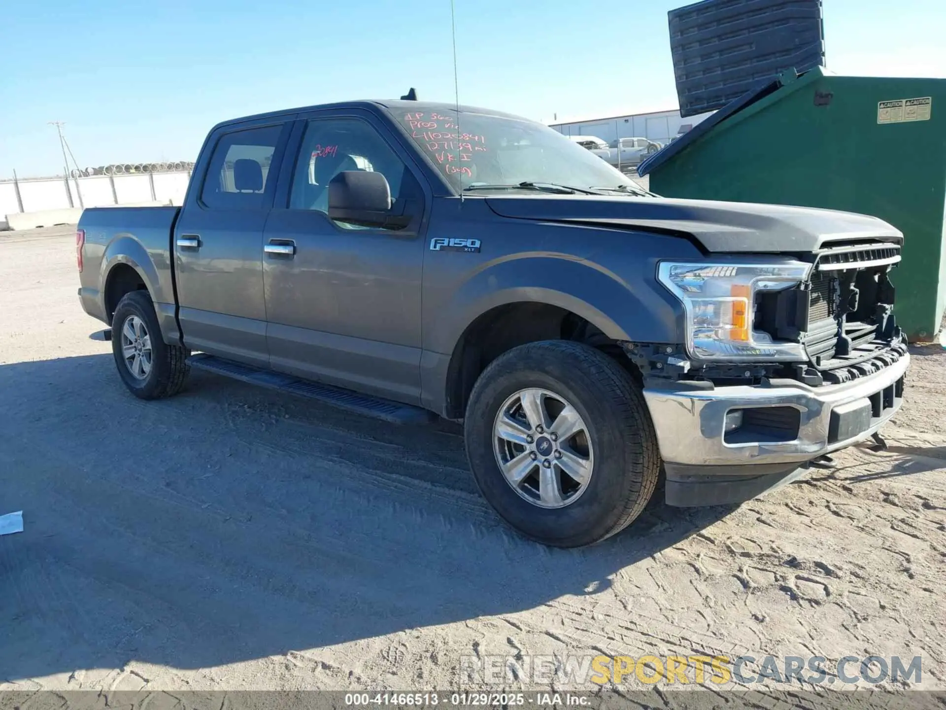 1 Photograph of a damaged car 1FTEW1E41LKD53393 FORD F-150 2020