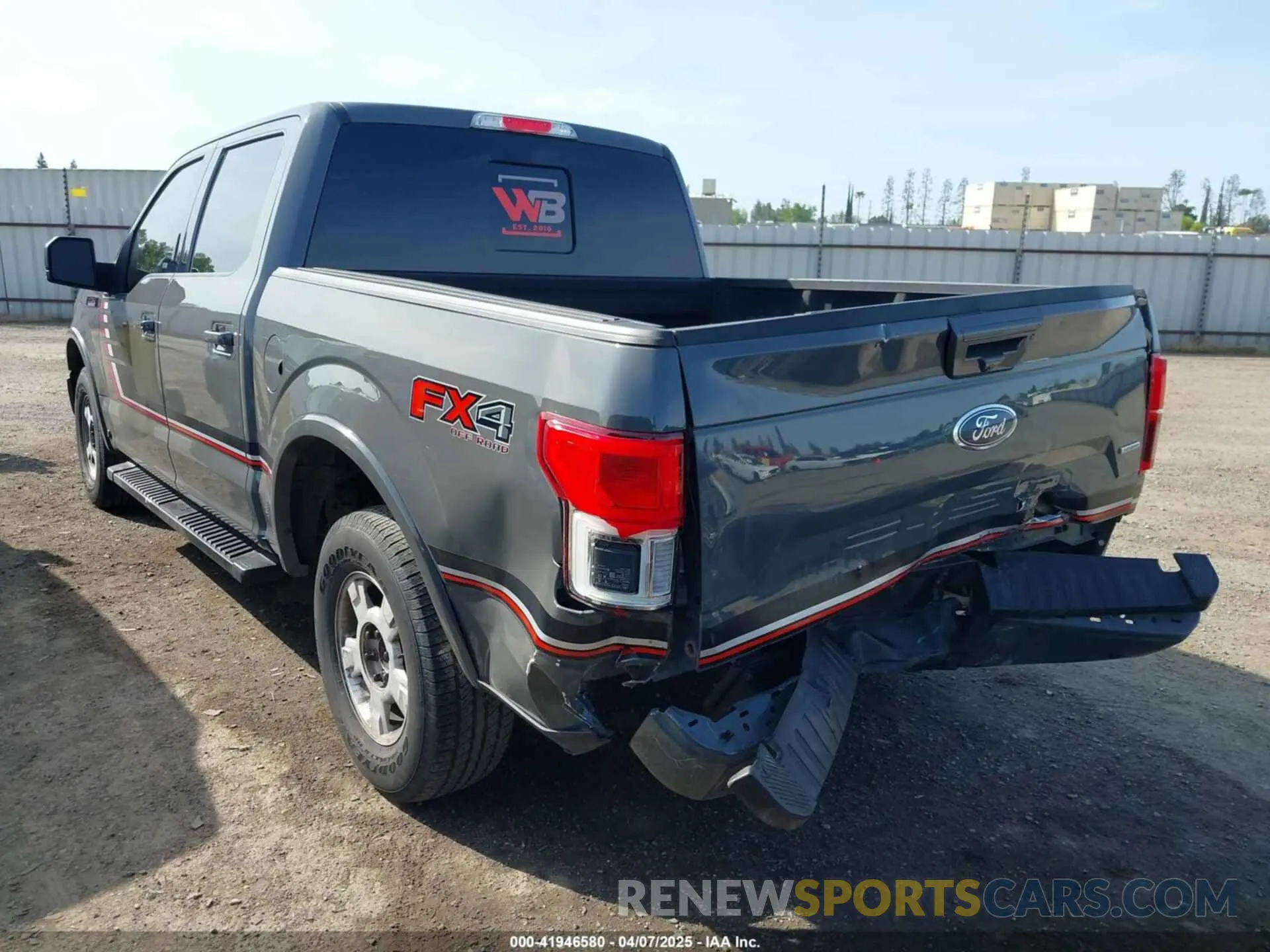 3 Photograph of a damaged car 1FTEW1E42LFA72518 FORD F-150 2020