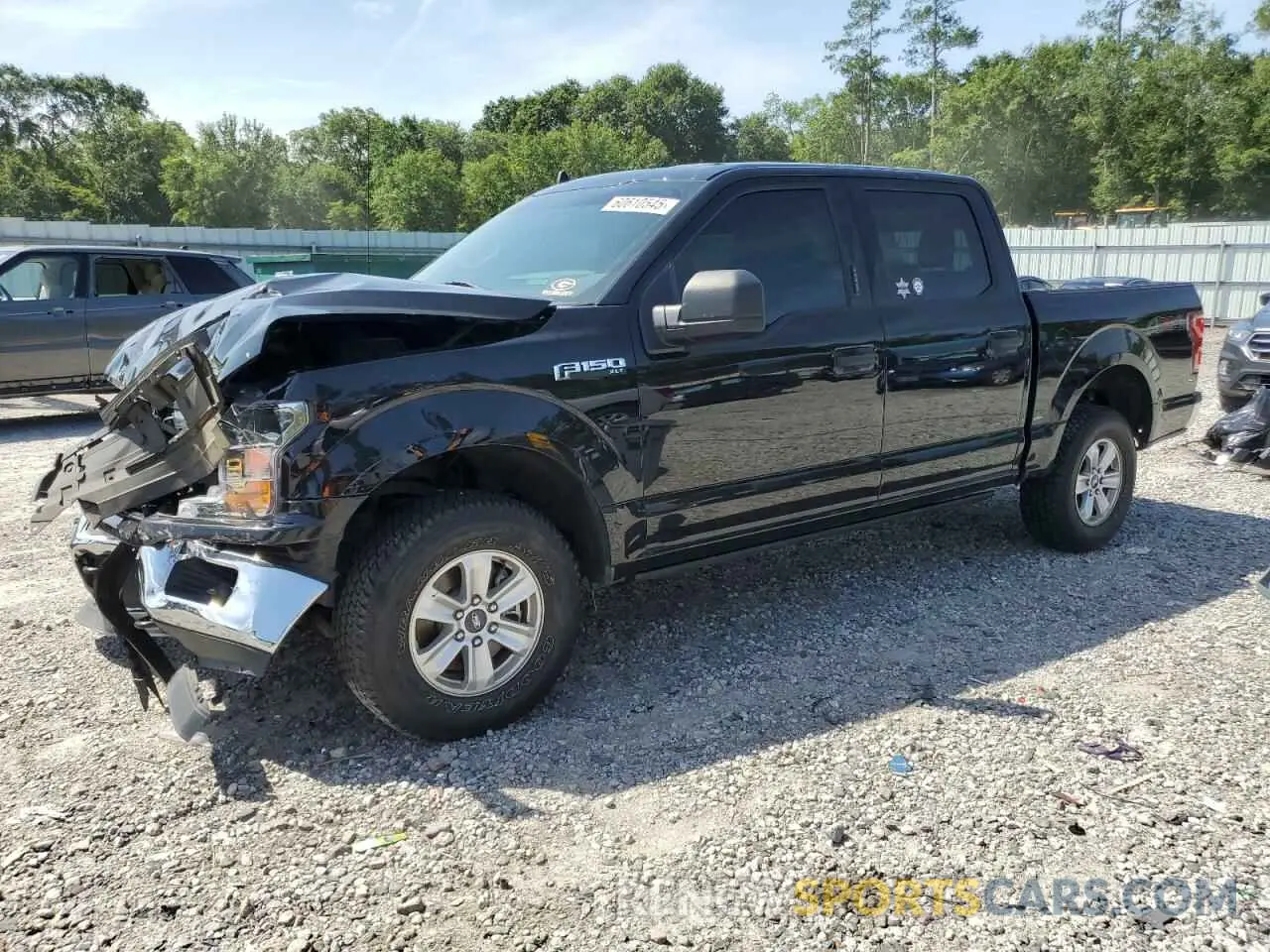 1 Photograph of a damaged car 1FTEW1E42LFB68620 FORD F-150 2020