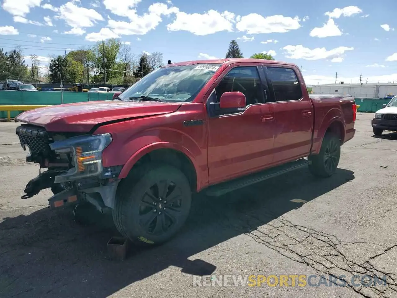 1 Photograph of a damaged car 1FTEW1E42LFC22952 FORD F-150 2020