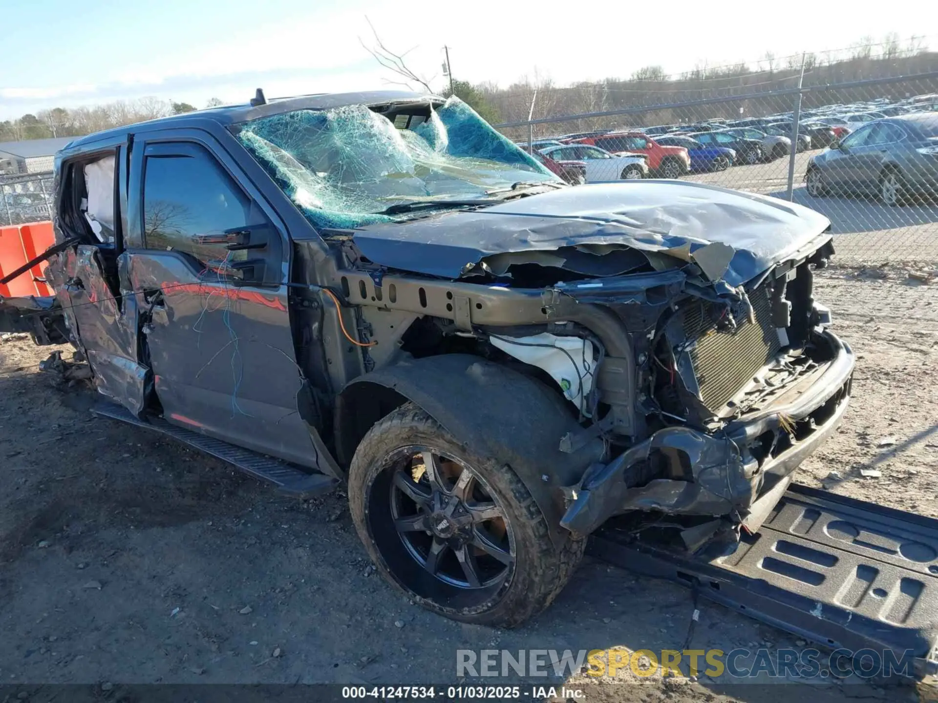 1 Photograph of a damaged car 1FTEW1E42LFC52064 FORD F-150 2020