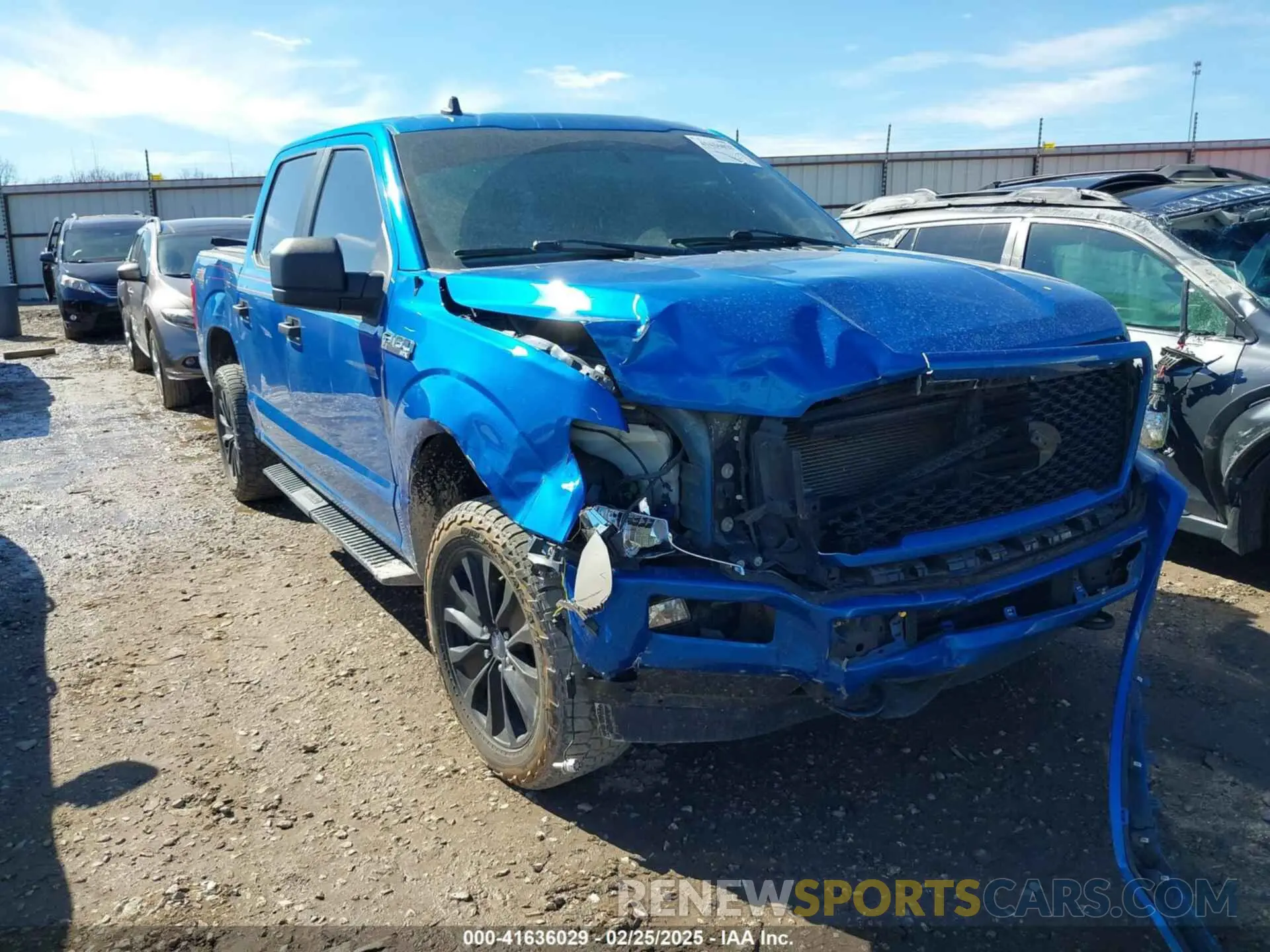 1 Photograph of a damaged car 1FTEW1E43LFA06804 FORD F-150 2020