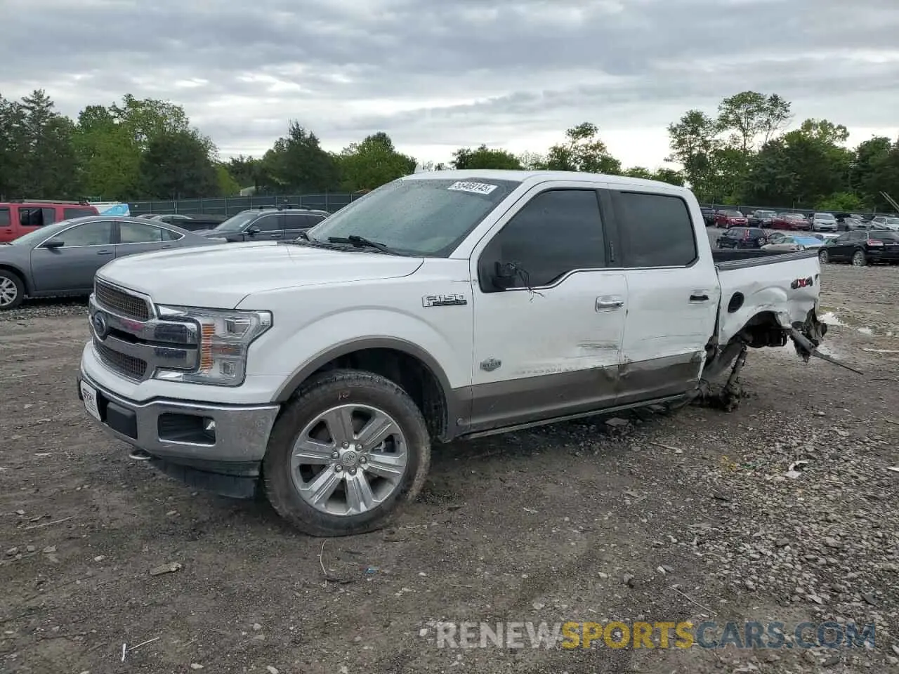 1 Photograph of a damaged car 1FTEW1E43LFB77729 FORD F-150 2020