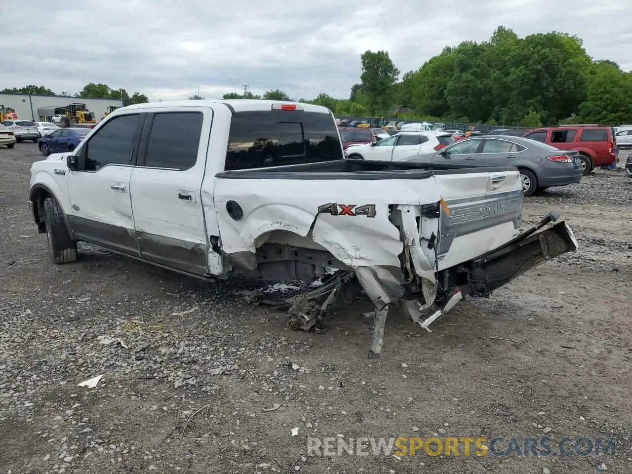 2 Photograph of a damaged car 1FTEW1E43LFB77729 FORD F-150 2020