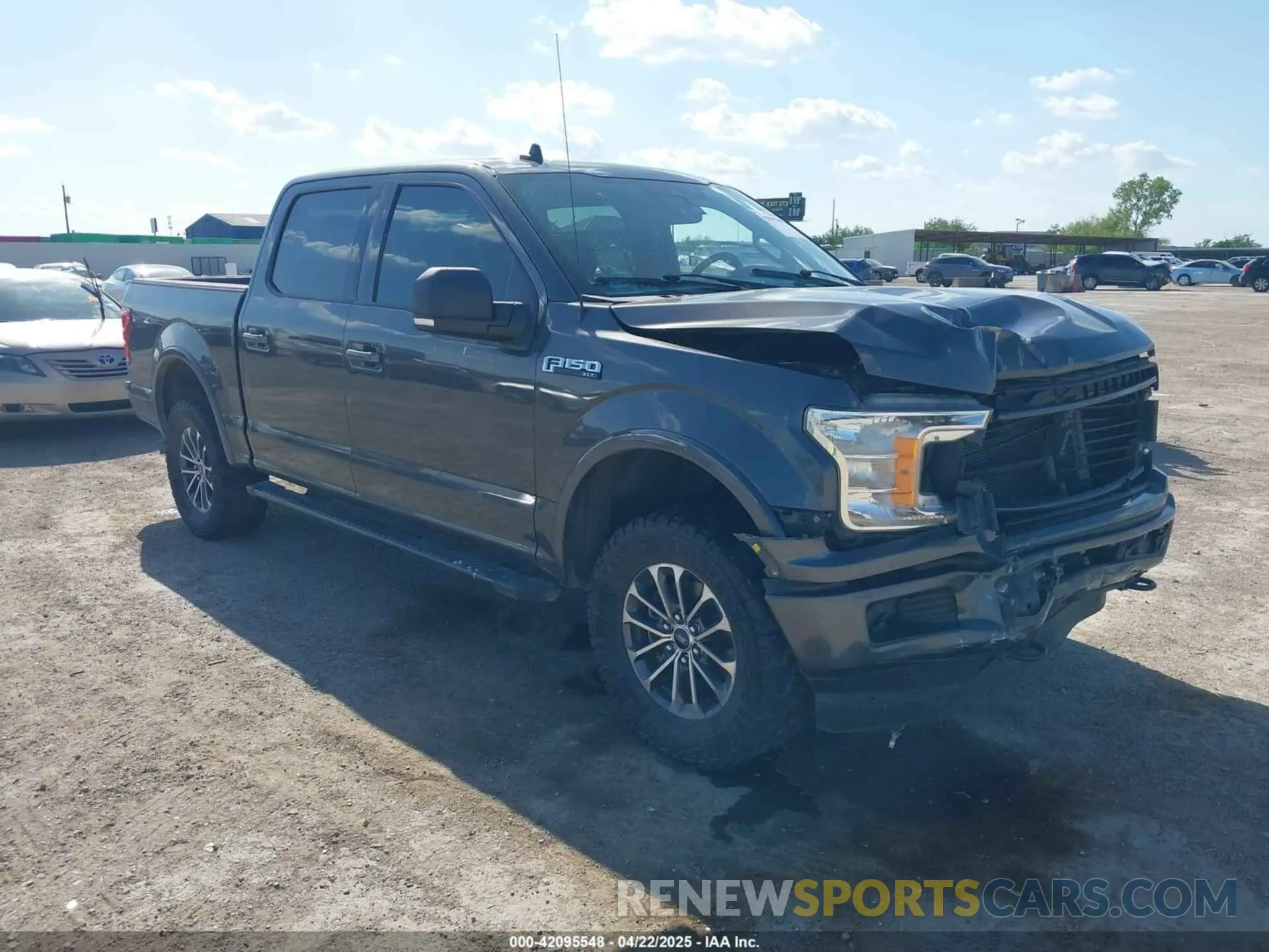 1 Photograph of a damaged car 1FTEW1E43LKE34606 FORD F-150 2020