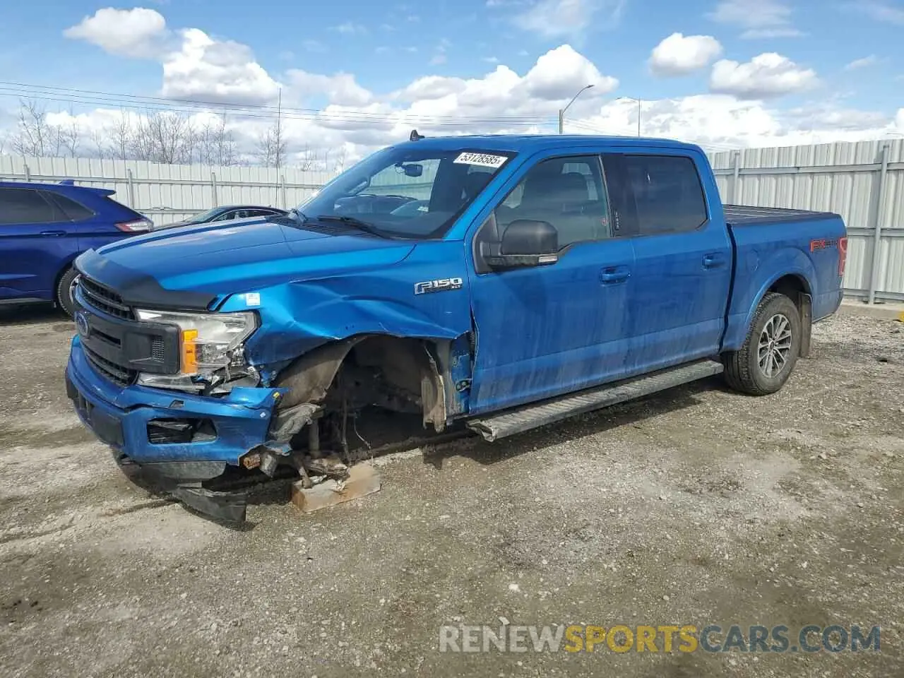 1 Photograph of a damaged car 1FTEW1E43LKF49402 FORD F-150 2020