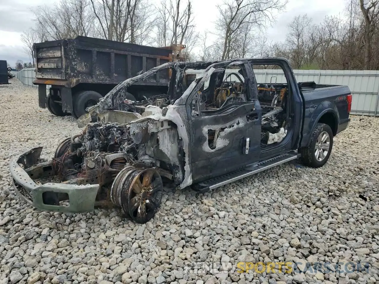 1 Photograph of a damaged car 1FTEW1E44LFB76976 FORD F-150 2020