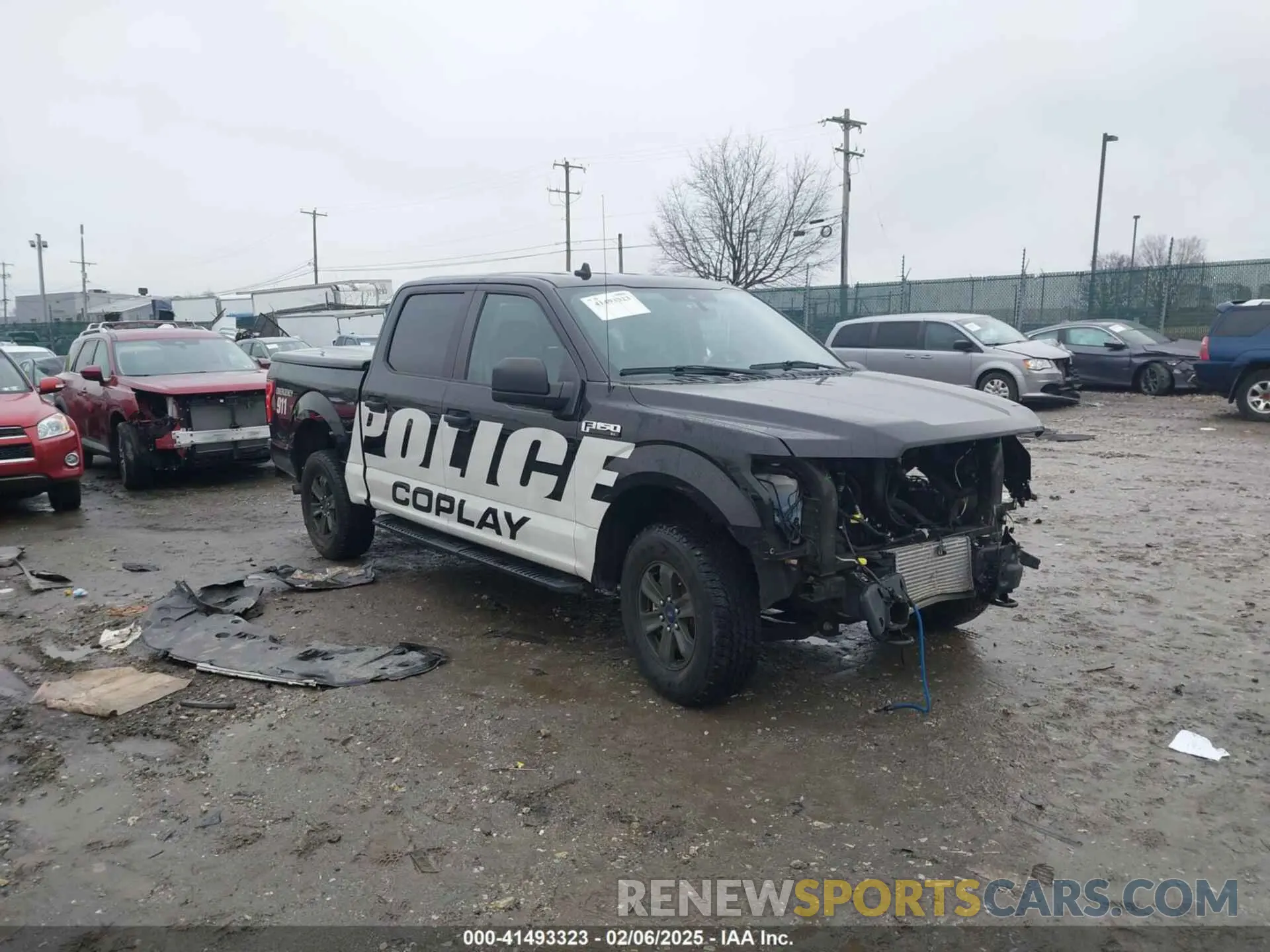 1 Photograph of a damaged car 1FTEW1E44LFC09443 FORD F-150 2020