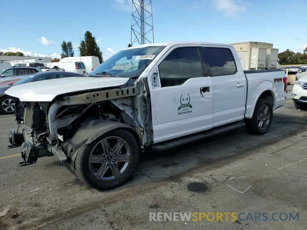 1 Photograph of a damaged car 1FTEW1E44LKD40363 FORD F-150 2020