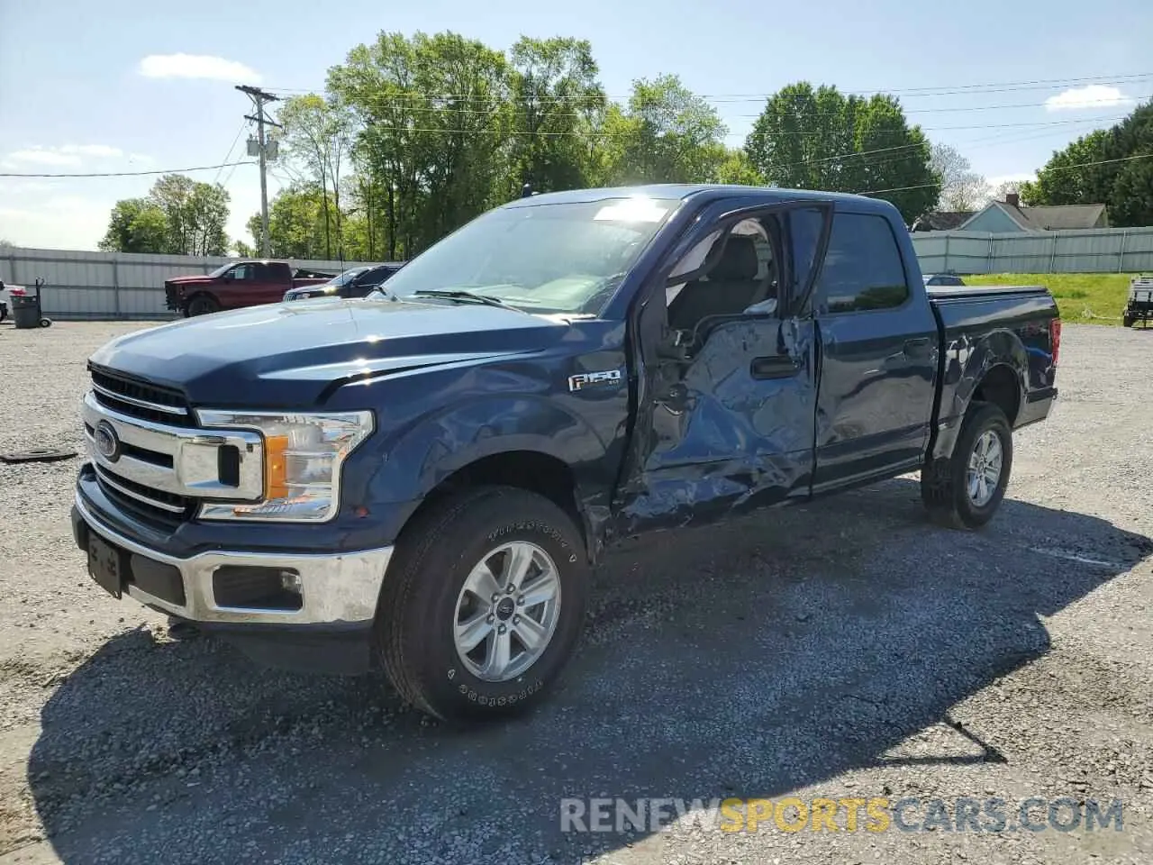 1 Photograph of a damaged car 1FTEW1E45LFA51078 FORD F-150 2020