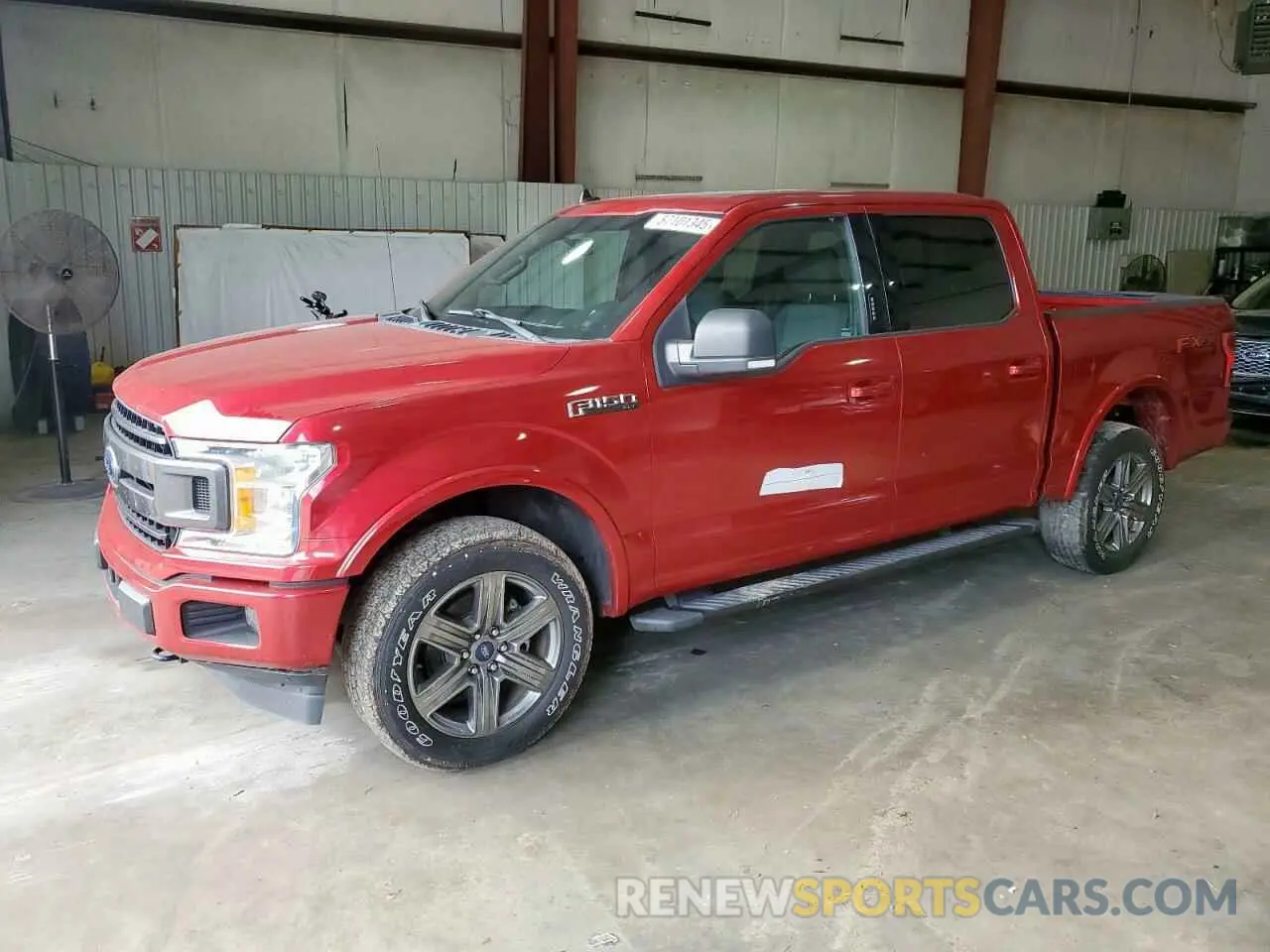 1 Photograph of a damaged car 1FTEW1E45LKE55425 FORD F-150 2020