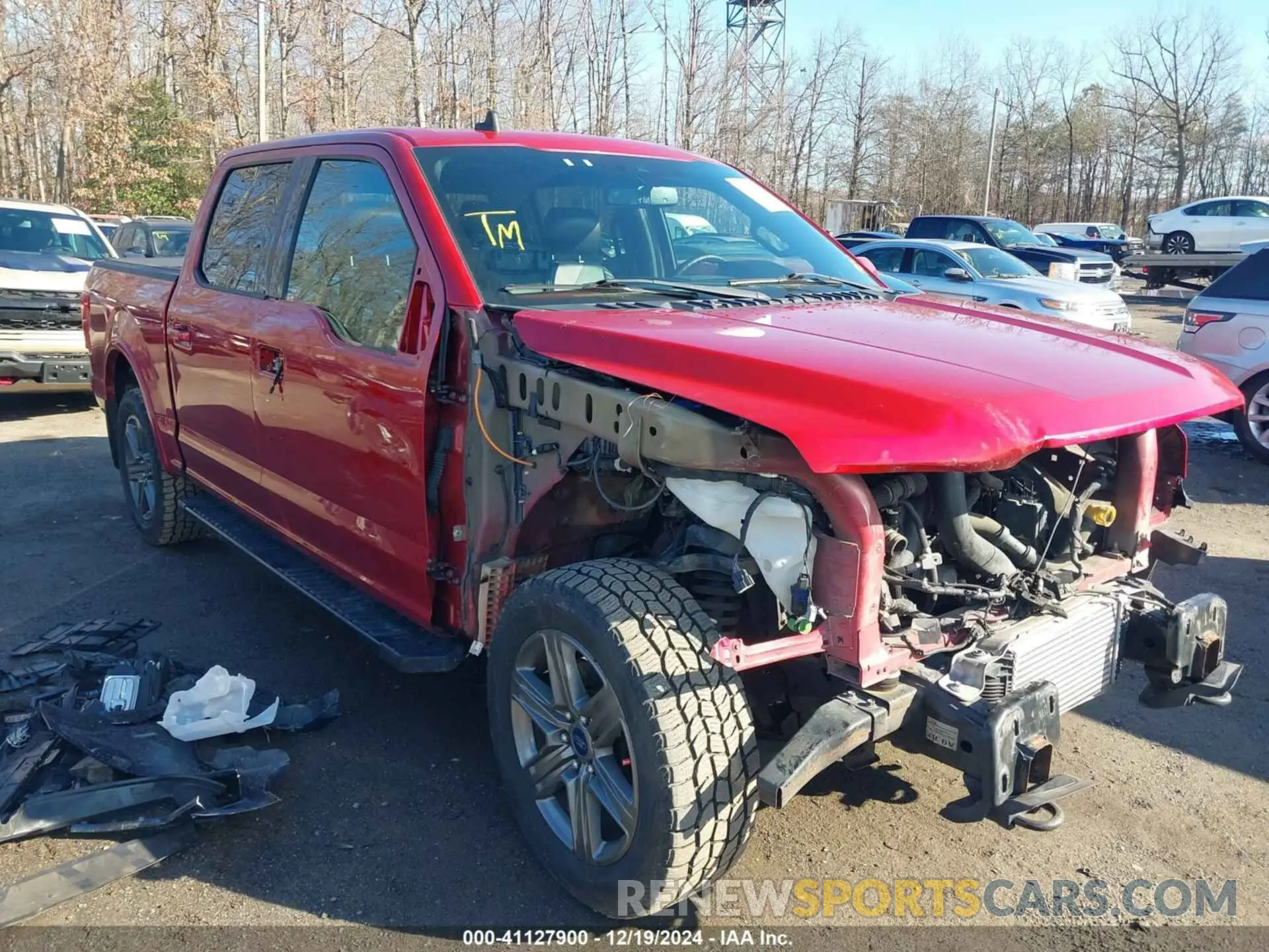 1 Photograph of a damaged car 1FTEW1E46LFA43362 FORD F-150 2020