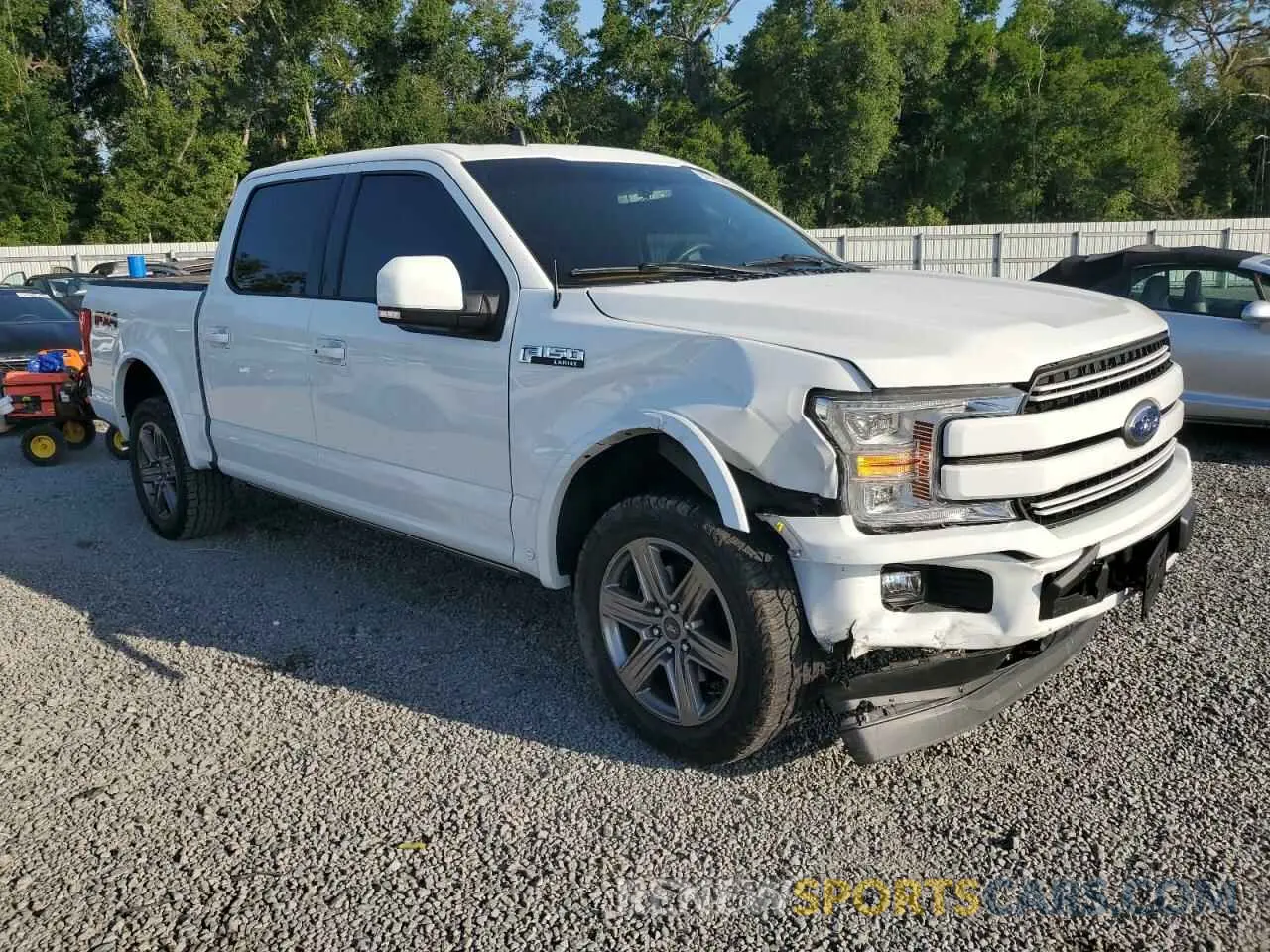 4 Photograph of a damaged car 1FTEW1E46LFA54927 FORD F-150 2020