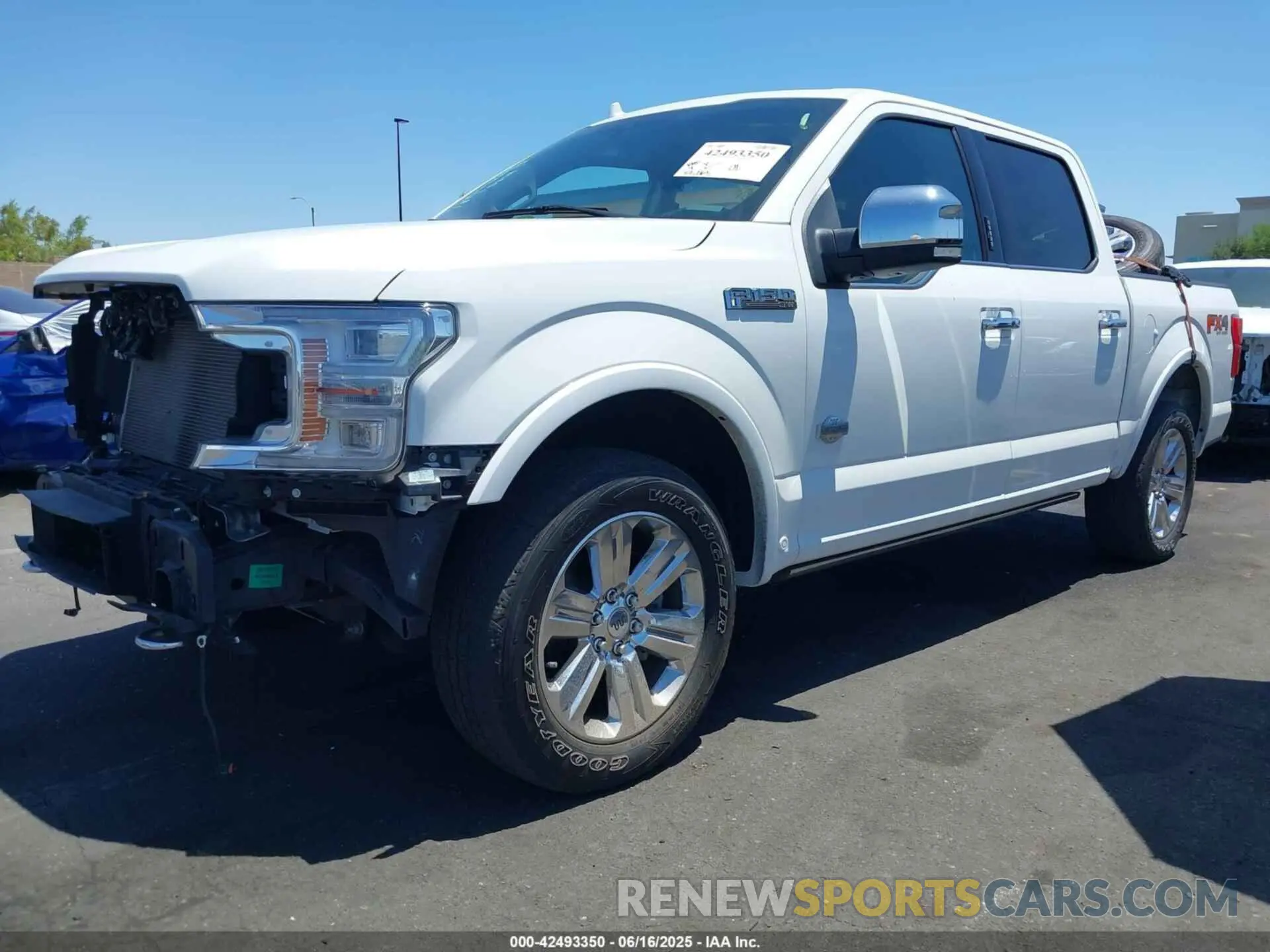 2 Photograph of a damaged car 1FTEW1E46LFB79409 FORD F-150 2020