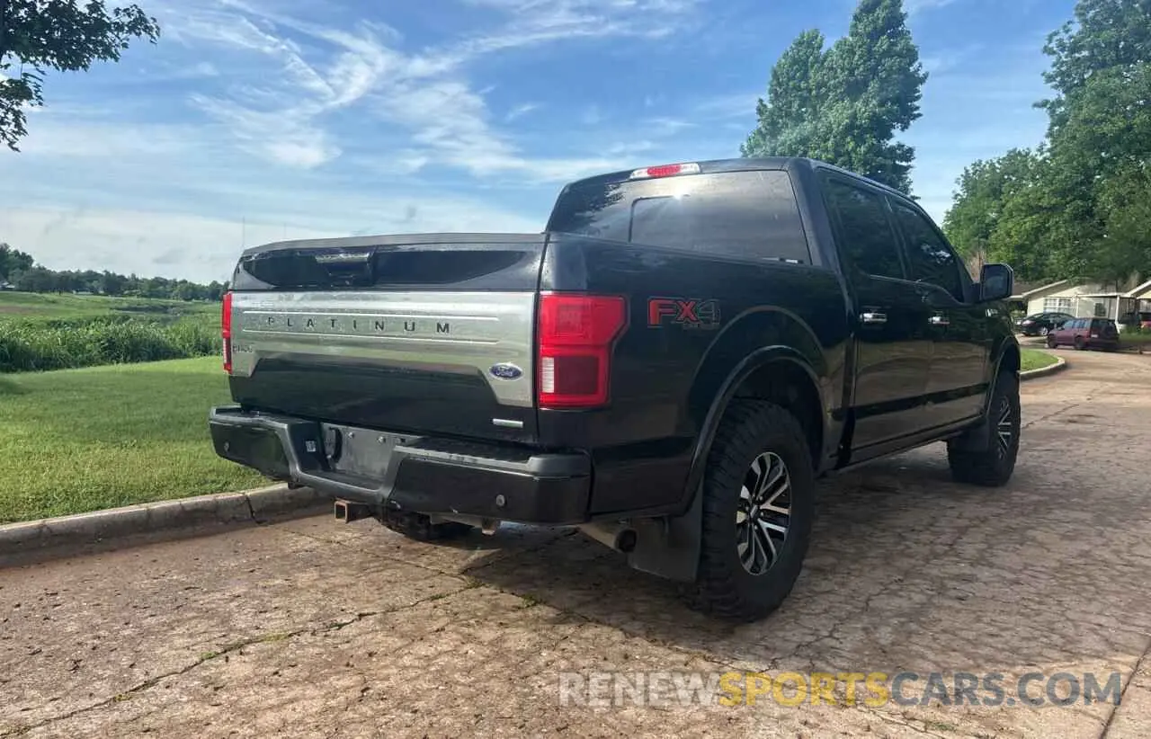 4 Photograph of a damaged car 1FTEW1E46LFC81891 FORD F-150 2020