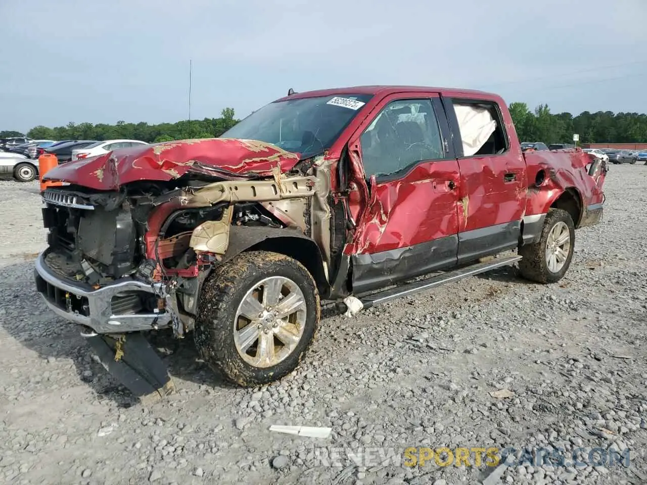 1 Photograph of a damaged car 1FTEW1E46LKE54851 FORD F-150 2020