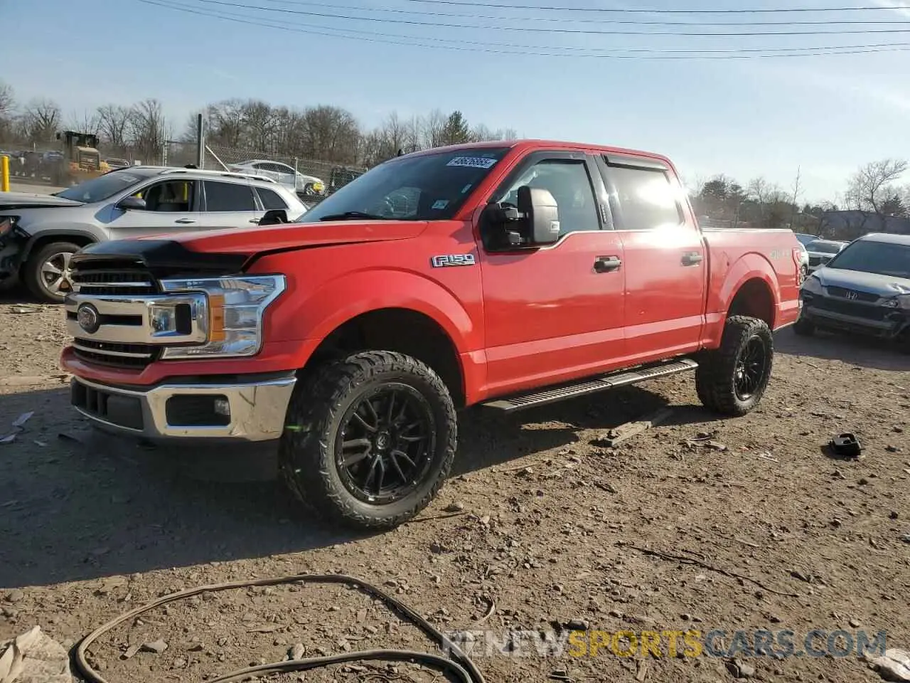 1 Photograph of a damaged car 1FTEW1E46LKE75263 FORD F-150 2020