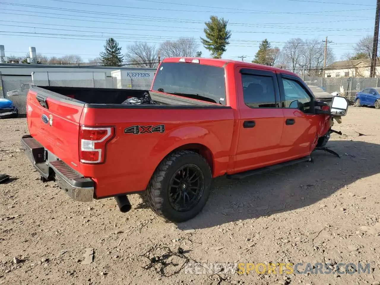 3 Photograph of a damaged car 1FTEW1E46LKE75263 FORD F-150 2020