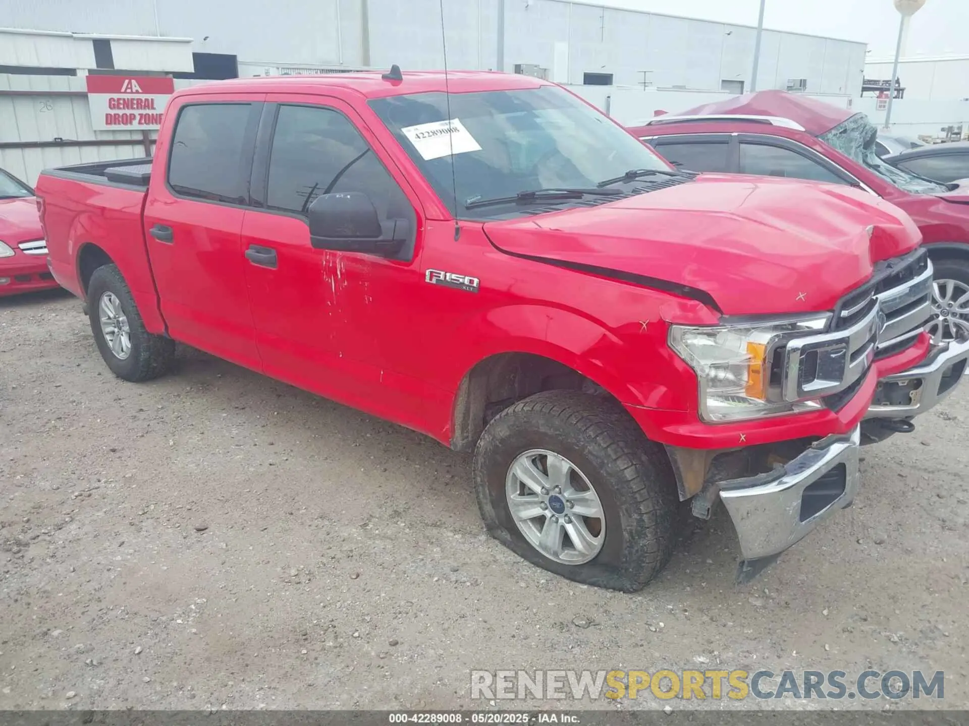 1 Photograph of a damaged car 1FTEW1E47LFA13819 FORD F-150 2020