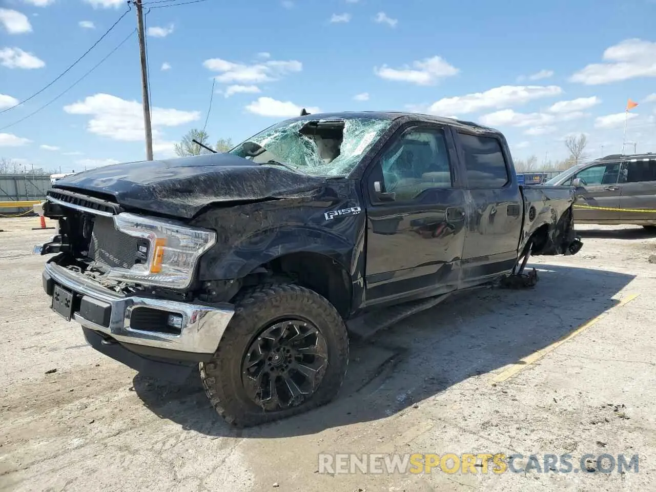 1 Photograph of a damaged car 1FTEW1E47LFB21356 FORD F-150 2020