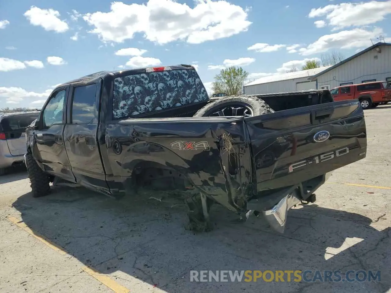 2 Photograph of a damaged car 1FTEW1E47LFB21356 FORD F-150 2020