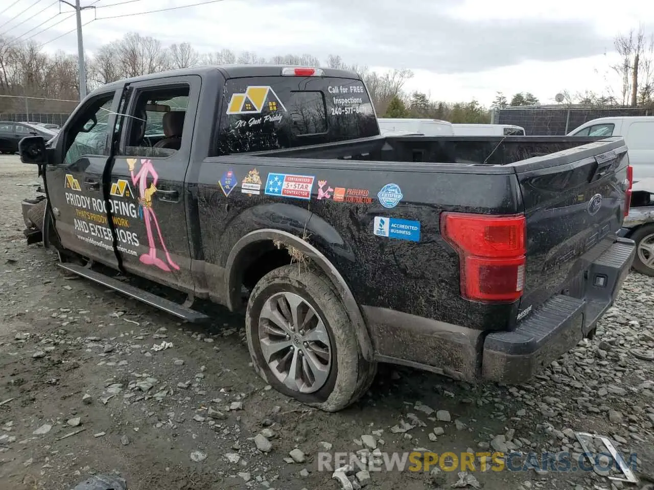 2 Photograph of a damaged car 1FTEW1E47LFB36679 FORD F-150 2020