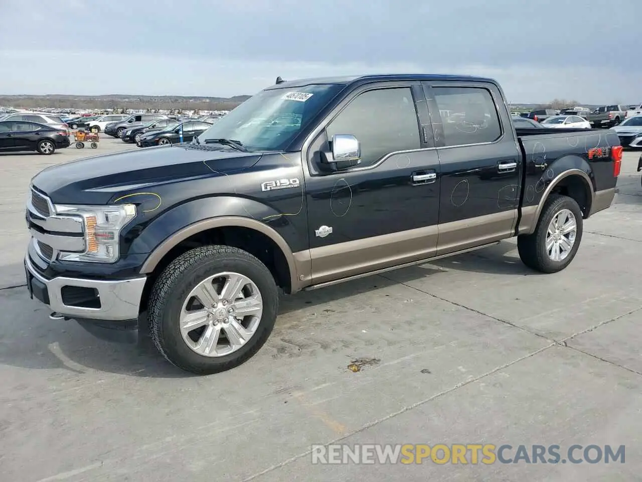 1 Photograph of a damaged car 1FTEW1E47LFC04396 FORD F-150 2020
