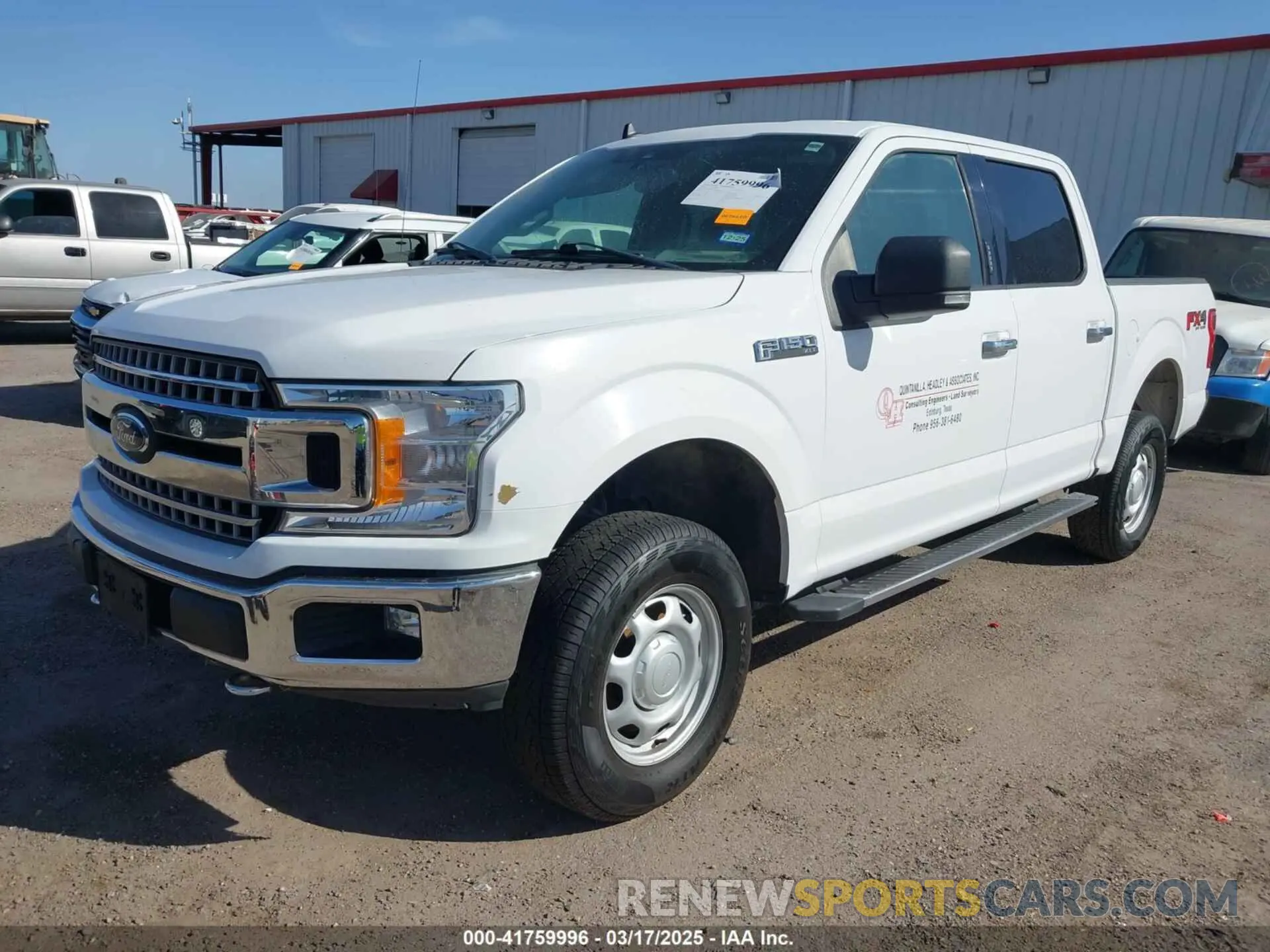 2 Photograph of a damaged car 1FTEW1E47LKD08149 FORD F-150 2020