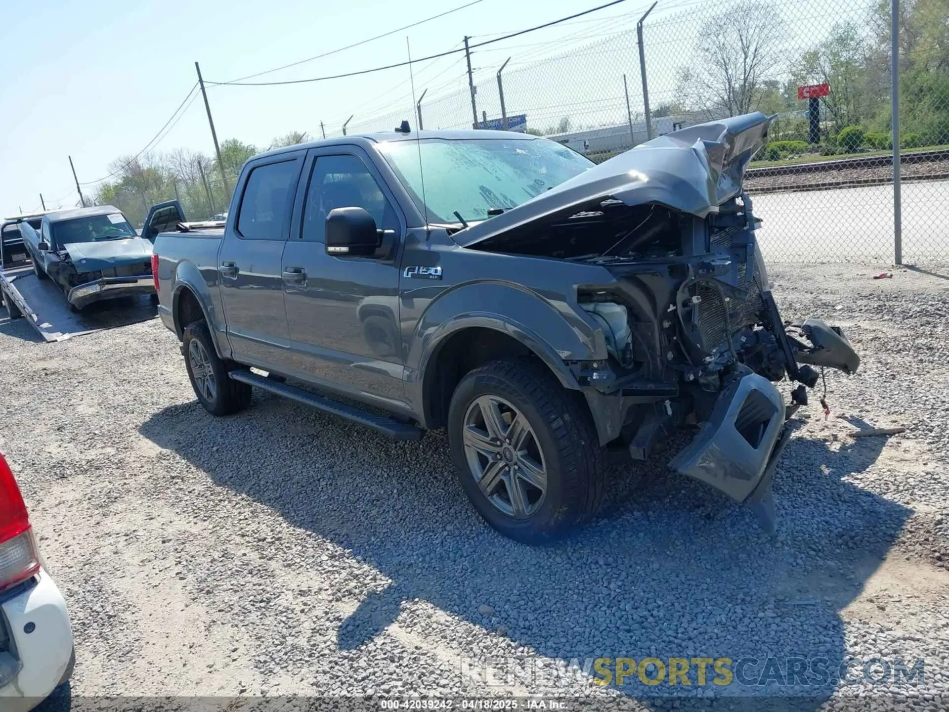 1 Photograph of a damaged car 1FTEW1E48LFB12603 FORD F-150 2020
