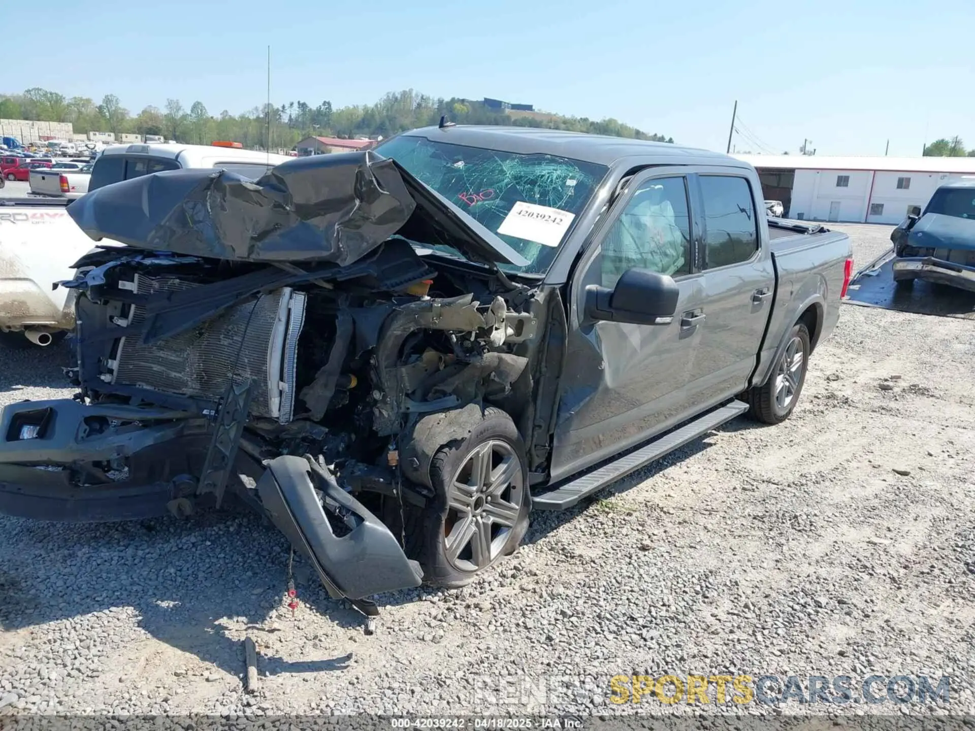 2 Photograph of a damaged car 1FTEW1E48LFB12603 FORD F-150 2020