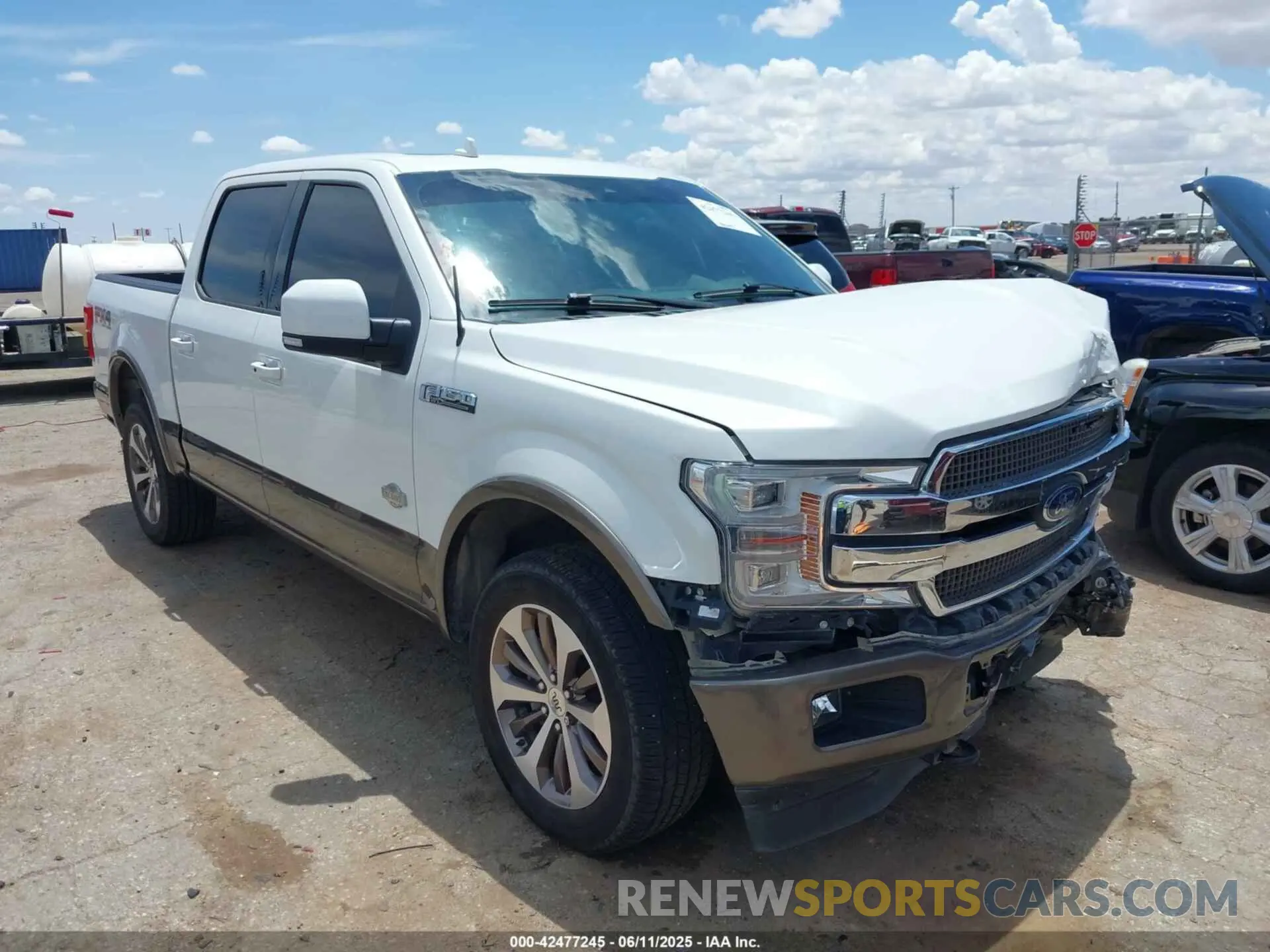 1 Photograph of a damaged car 1FTEW1E48LFB47271 FORD F-150 2020