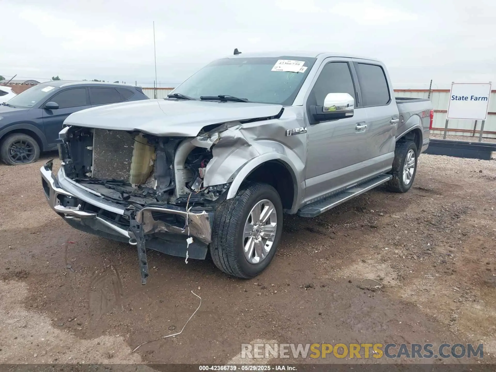 2 Photograph of a damaged car 1FTEW1E48LKE93425 FORD F-150 2020