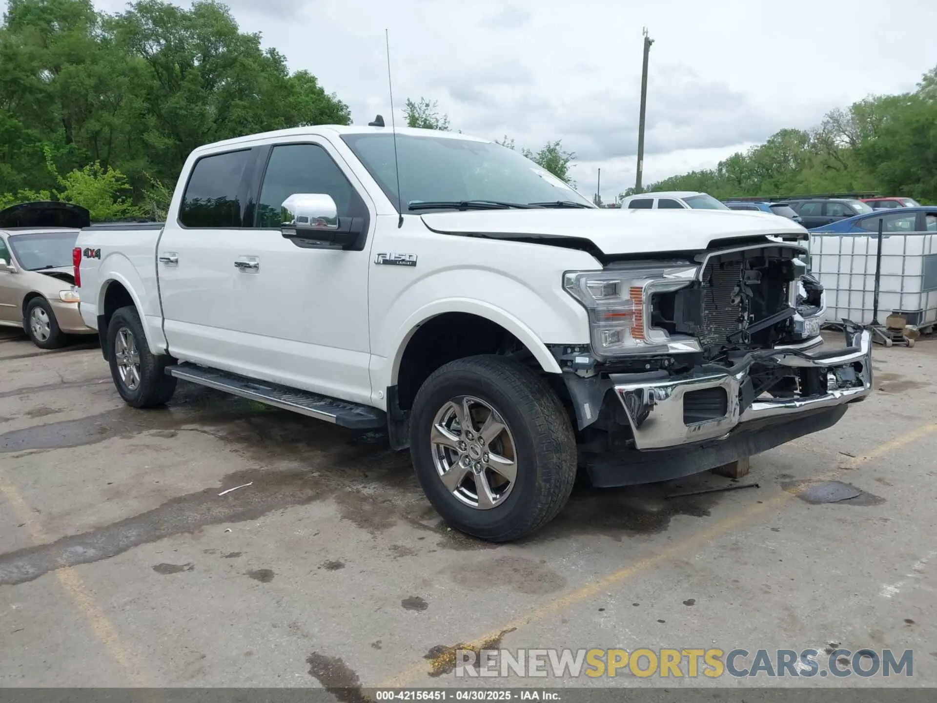 1 Photograph of a damaged car 1FTEW1E48LKF03161 FORD F-150 2020