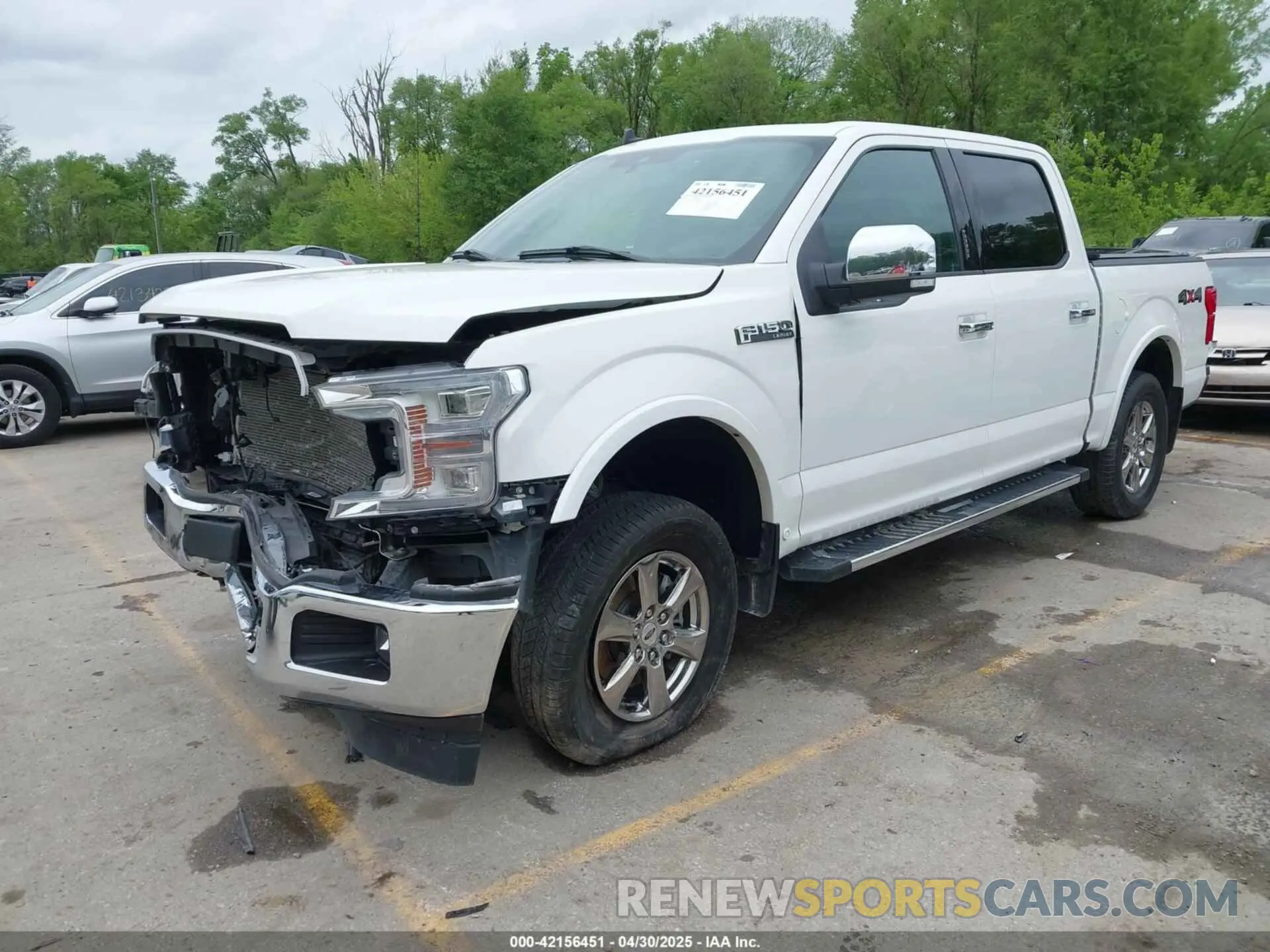 2 Photograph of a damaged car 1FTEW1E48LKF03161 FORD F-150 2020