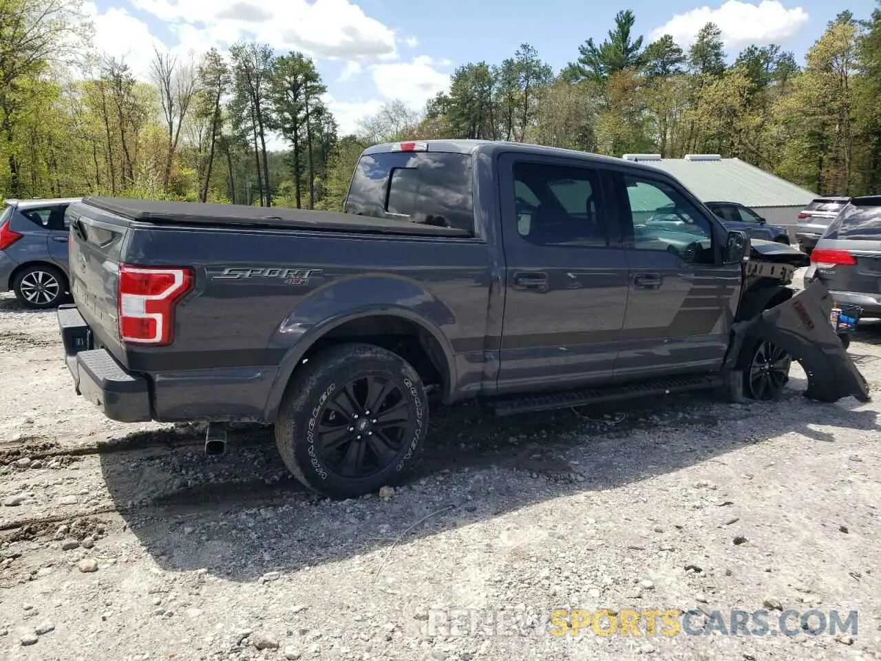 3 Photograph of a damaged car 1FTEW1E49LFC50652 FORD F-150 2020