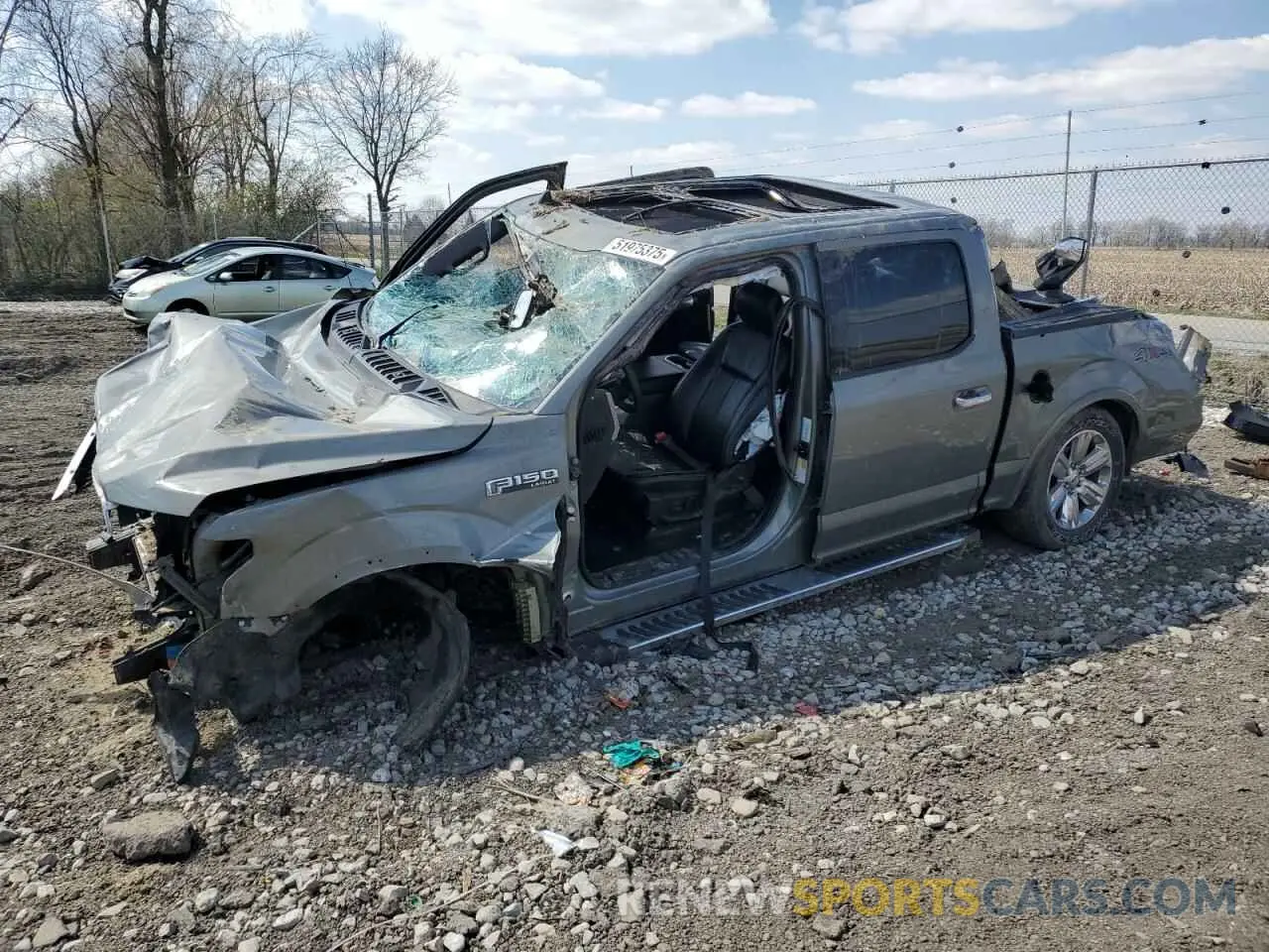 1 Photograph of a damaged car 1FTEW1E49LKE92624 FORD F-150 2020