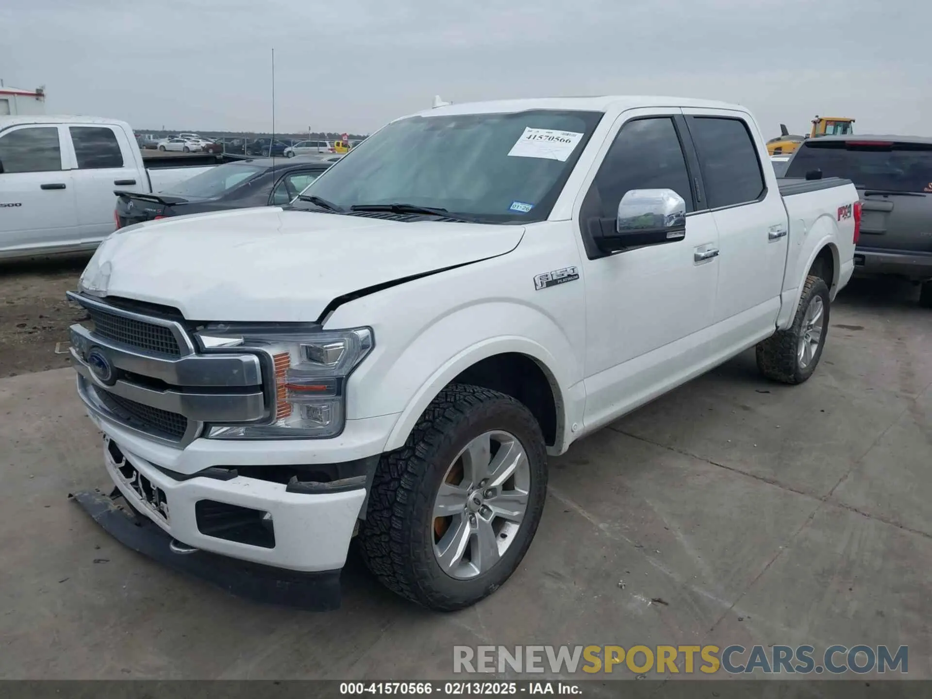2 Photograph of a damaged car 1FTEW1E4XLFB78604 FORD F-150 2020