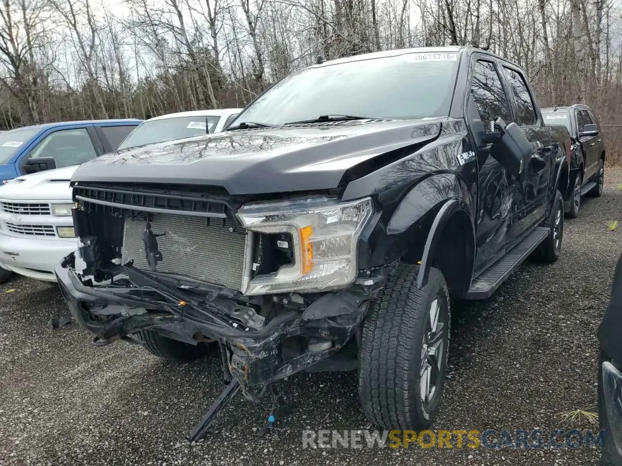 1 Photograph of a damaged car 1FTEW1E4XLFC60431 FORD F-150 2020