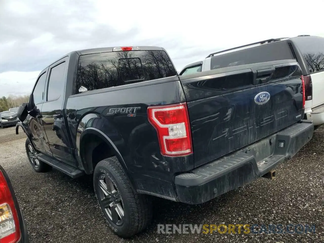 2 Photograph of a damaged car 1FTEW1E4XLFC60431 FORD F-150 2020