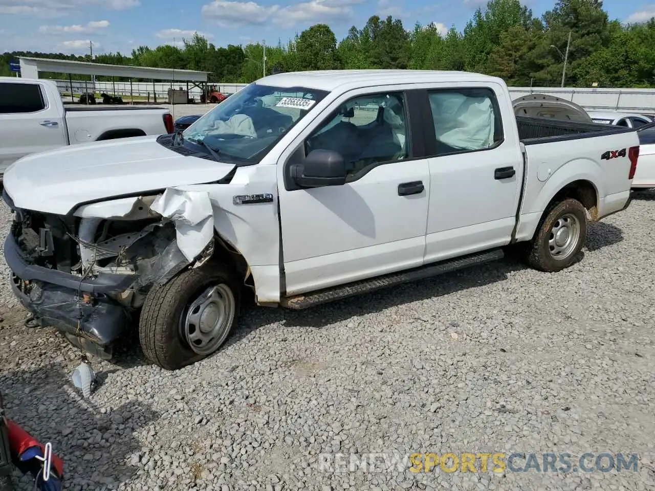 1 Photograph of a damaged car 1FTEW1E50LFB09817 FORD F-150 2020