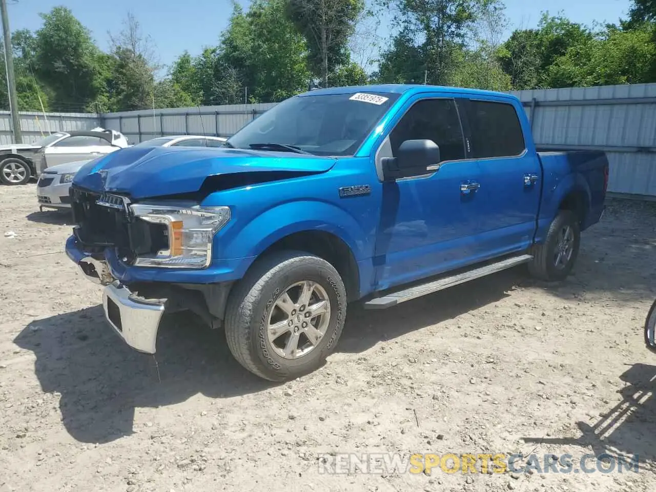 1 Photograph of a damaged car 1FTEW1E51LFA26154 FORD F-150 2020