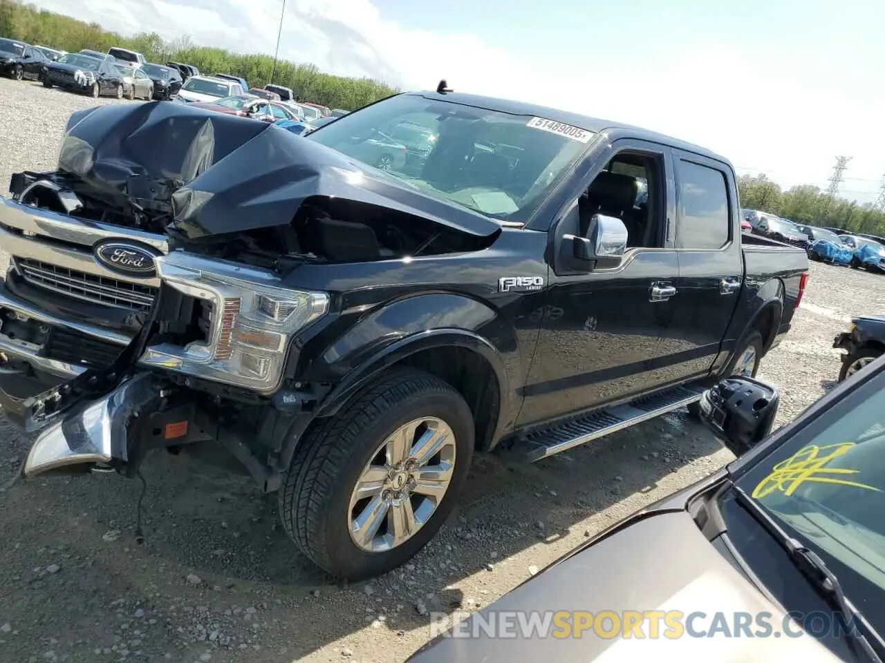 1 Photograph of a damaged car 1FTEW1E51LFC32705 FORD F-150 2020